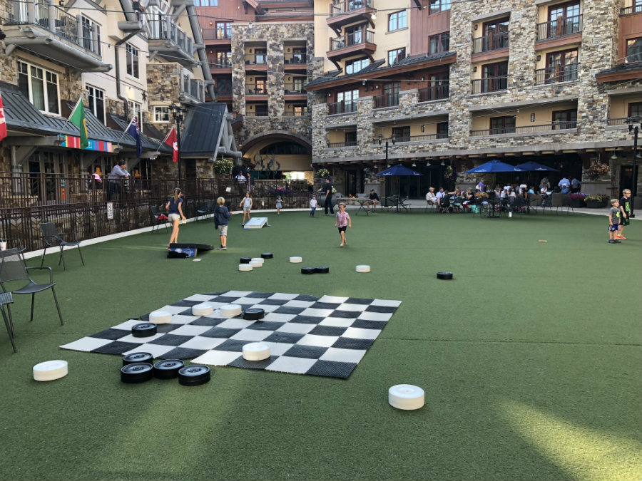 Hanging out in Mountain Village near Telluride, CO