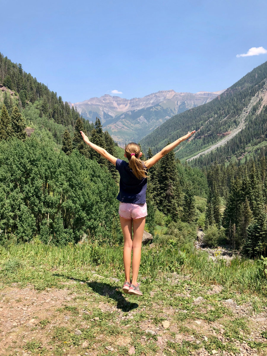 Telluride-in-summer-Bear-Creek-Trail