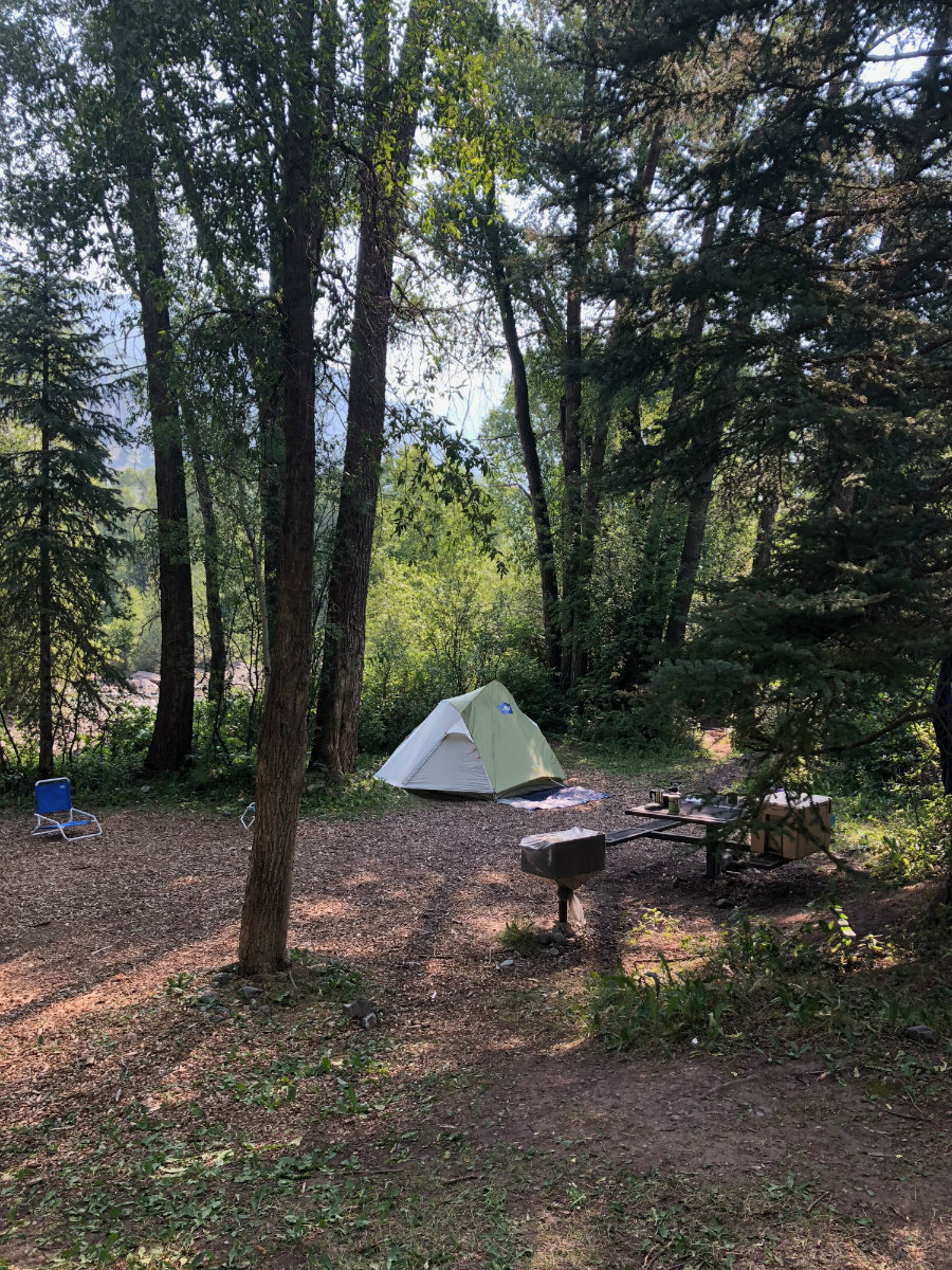 Telluride Town Park campground