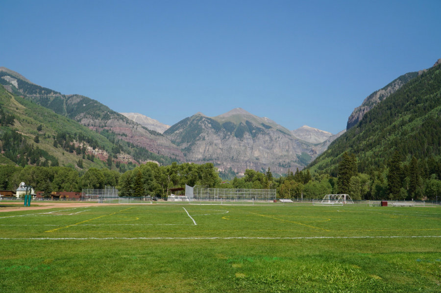 Summer in Telluride, Town Park