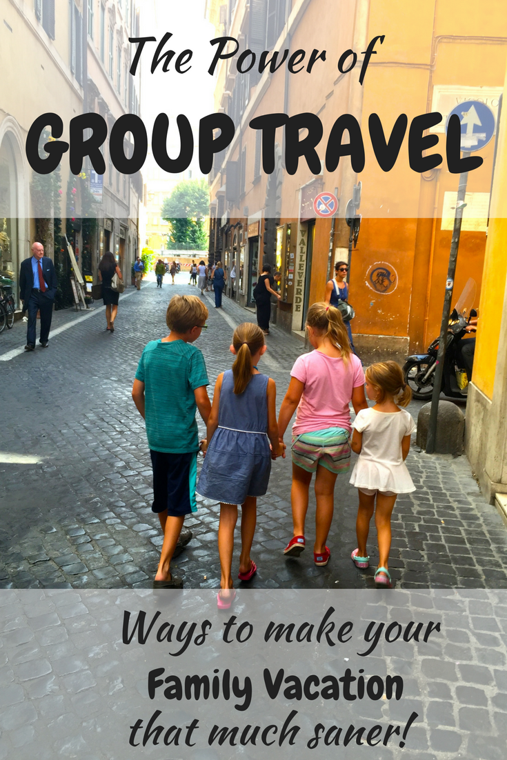 The perks of group travel with kids.