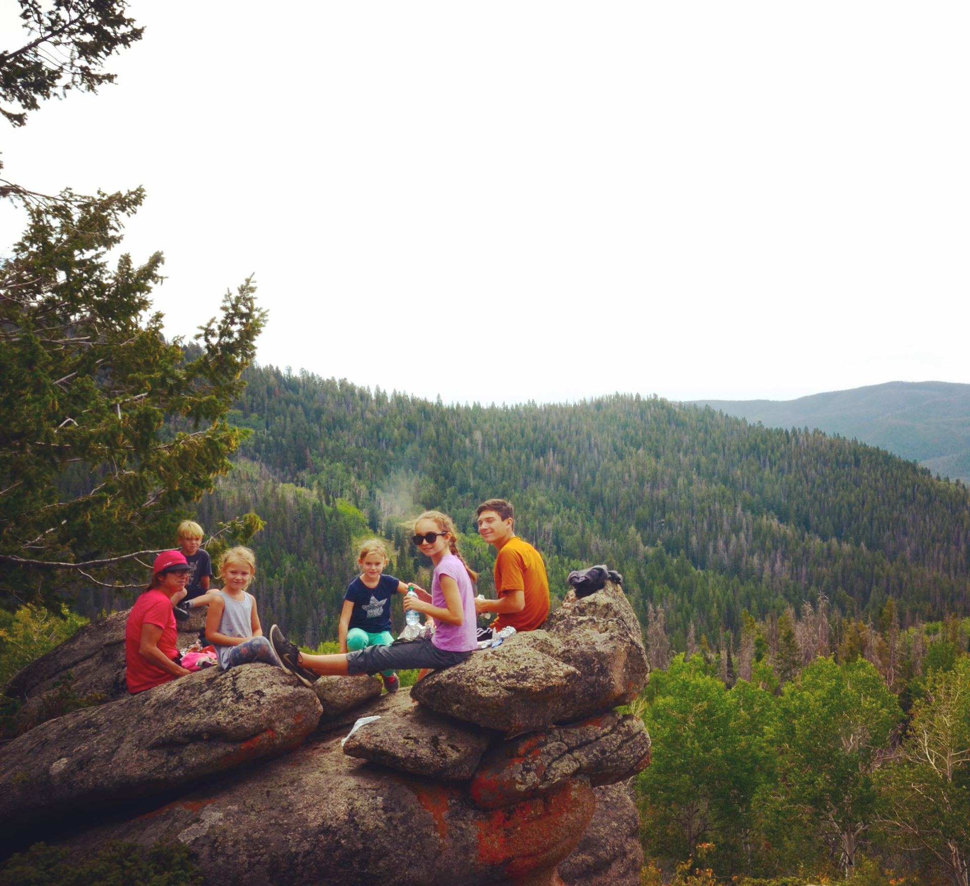 Picnic in Routt National Forest, Colorado