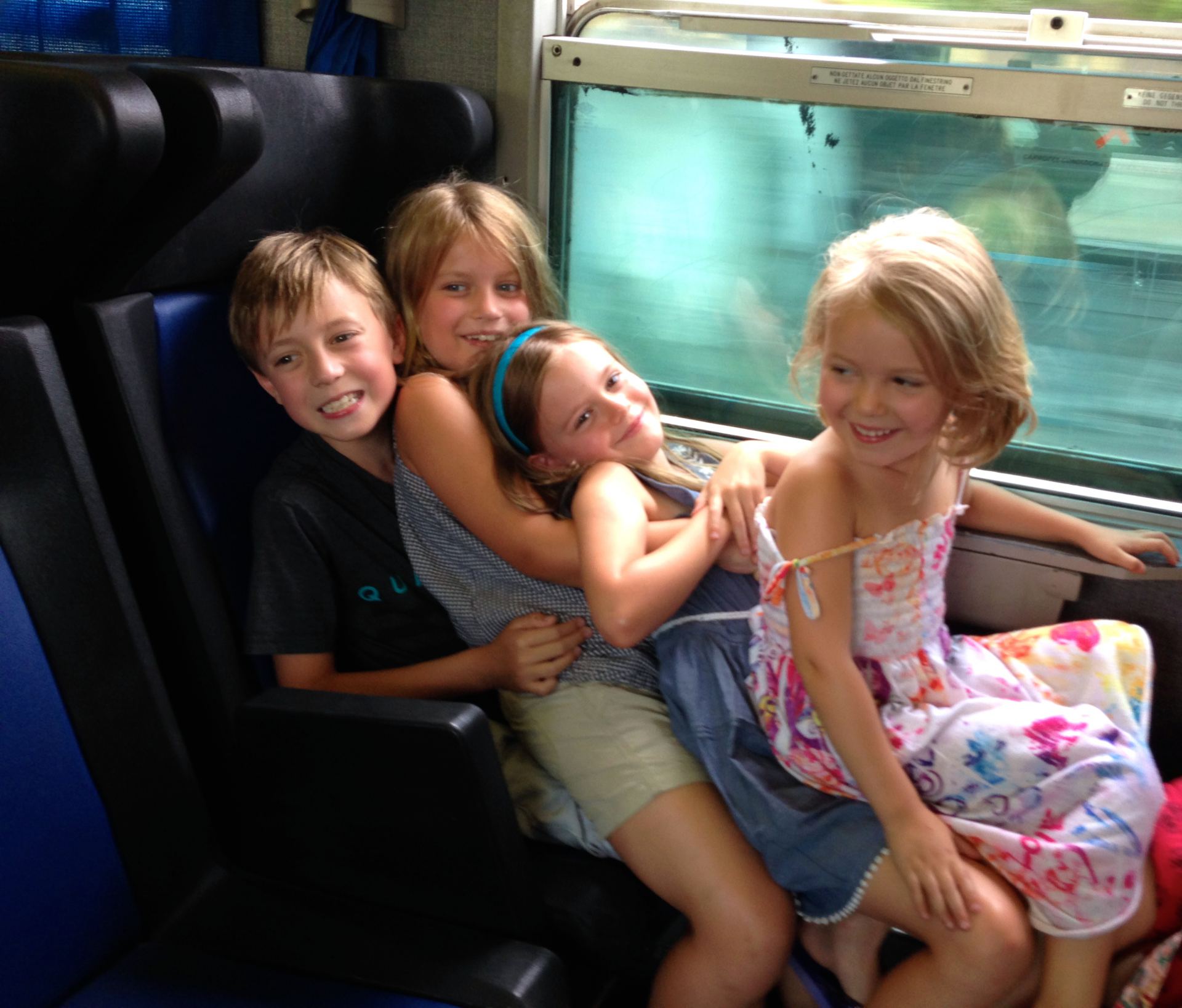 Train ride to Florence