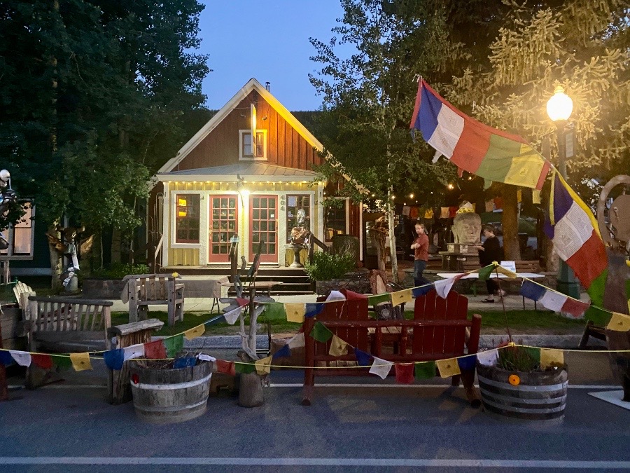 Night time in Crested Butte Colorado