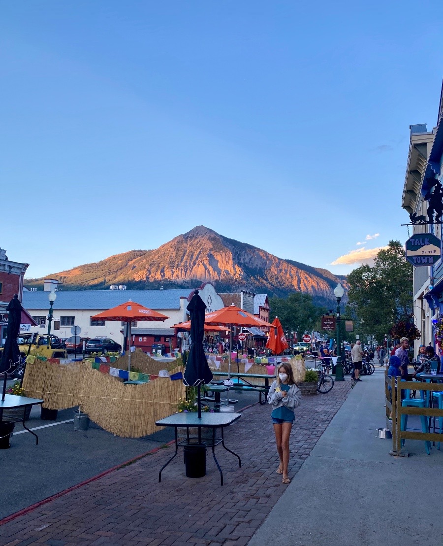 Sunset in Crested Butte Colorado