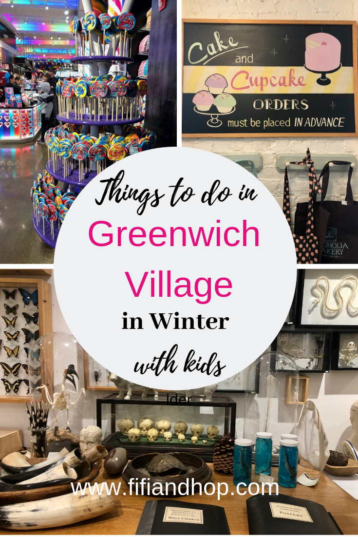 Things to do in Greenwich Village in Winter with kids