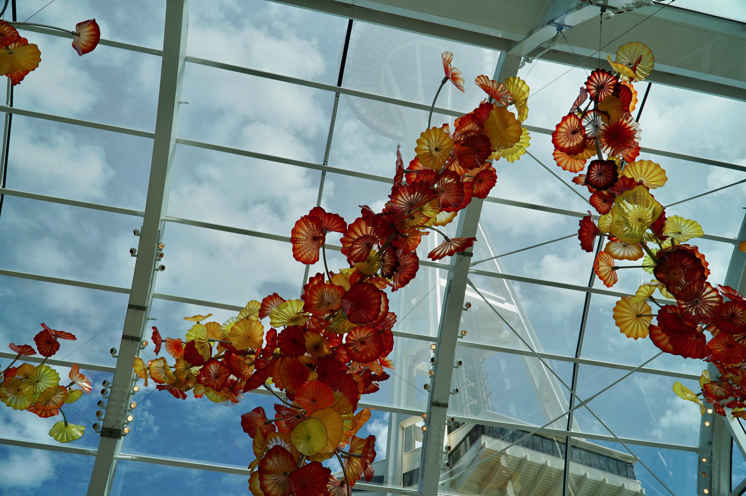 Exploring the Chihuly Glass and Garden museum in Seattle