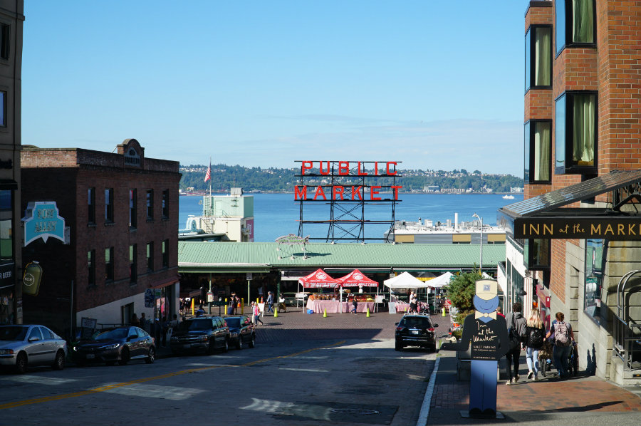 Things to do in Seattle with kids - Pikes Place market