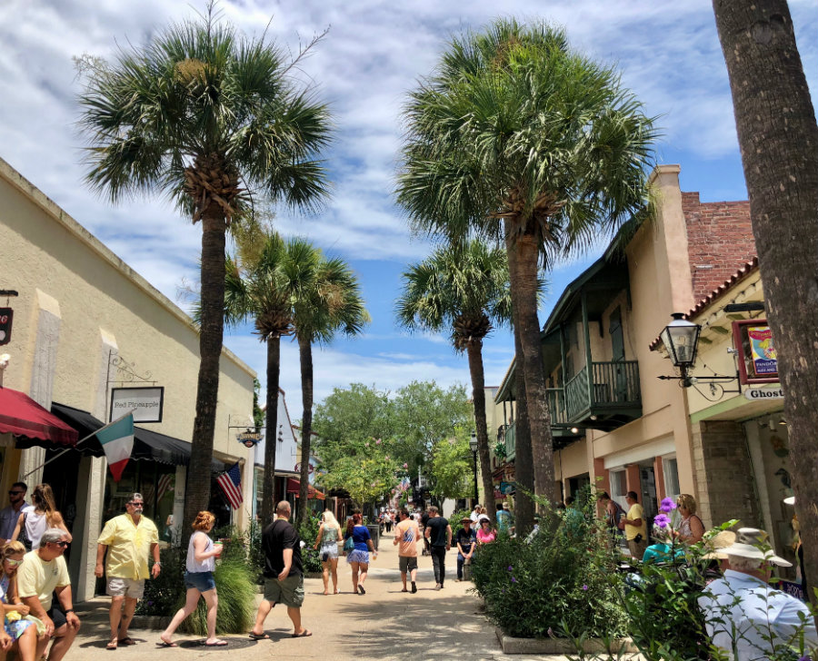 Things to do in St. Augustine Florida, walking around