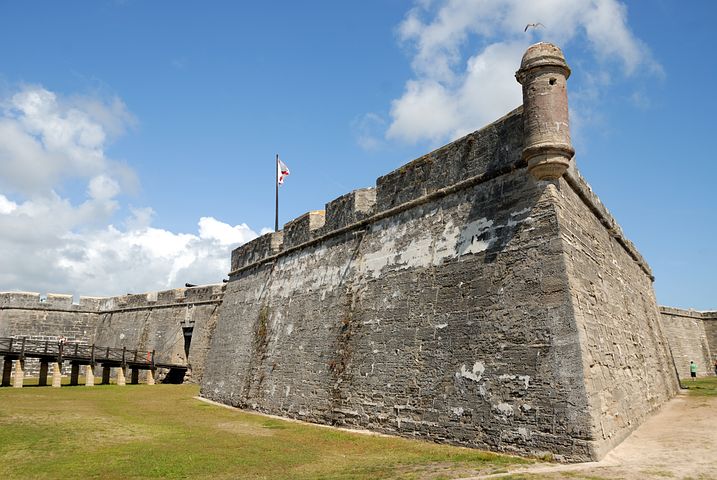 Exploring the Castillo de San Marco in St. Augustine, Florida