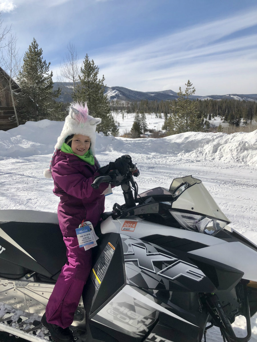 A snowmobile ride is one of the things to do in Steamboat Springs besides skiing