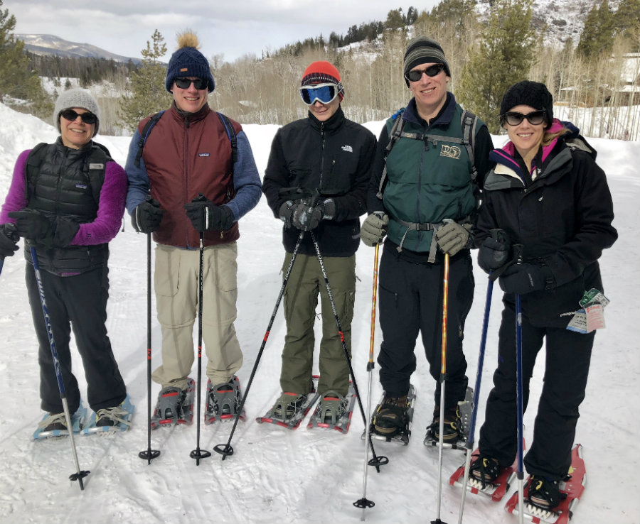 Snow shoeing adventure is one of the things to do in Steamboat Springs besides skiing