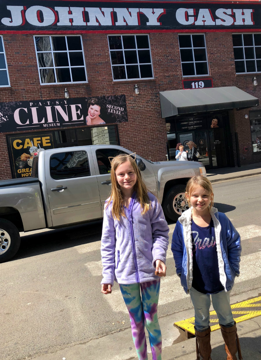 Johnny Cash Museum in Nashville with kids