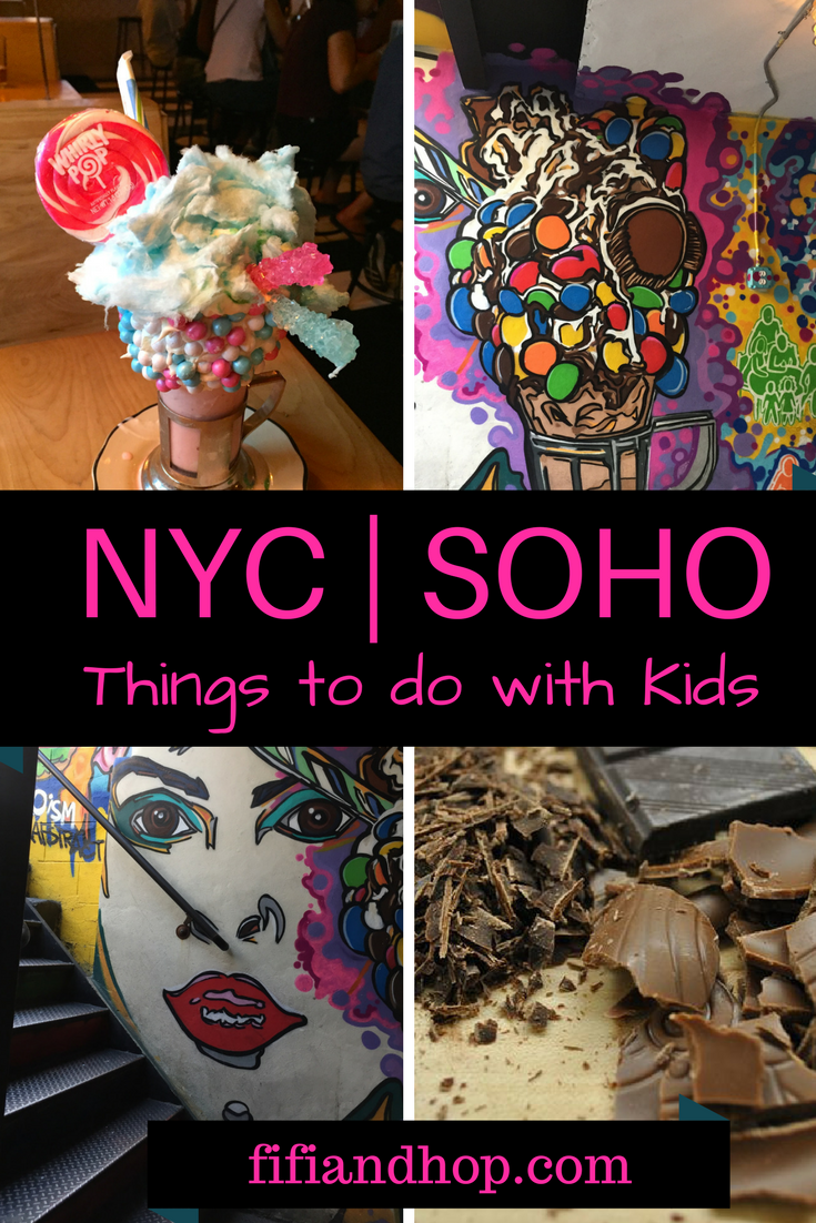 Things to do with kids in SoHo, New York City.