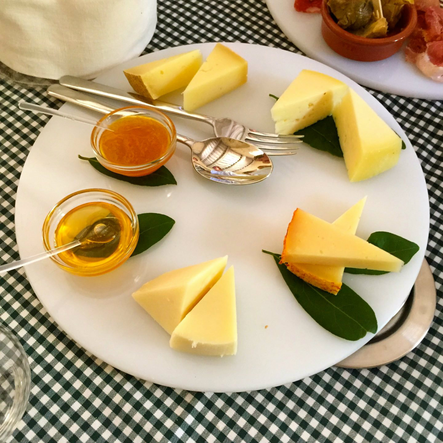 Delicious food in Tuscany