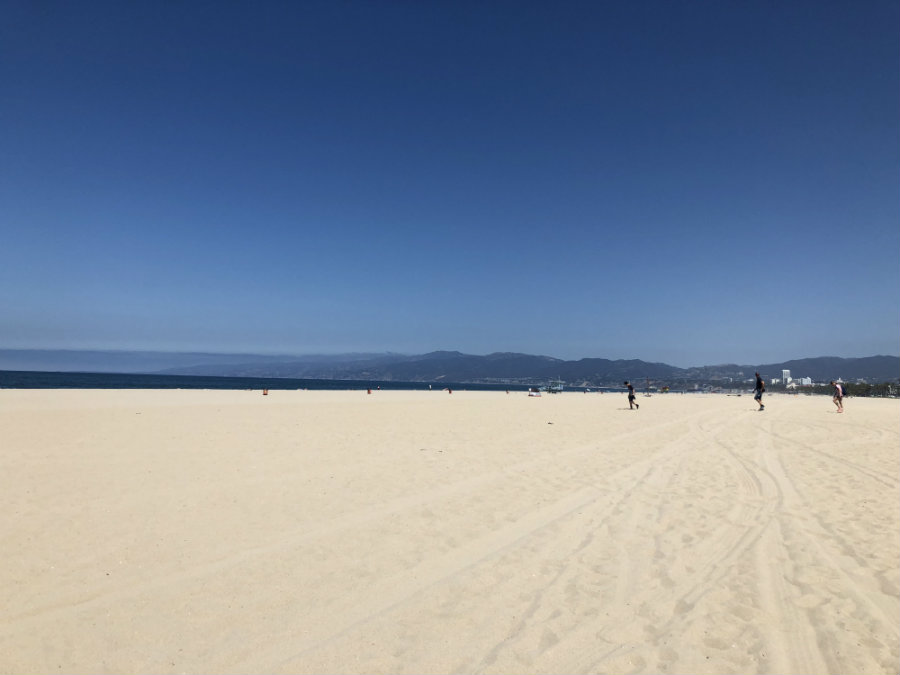 Venice Beach on the Pacific Ocean