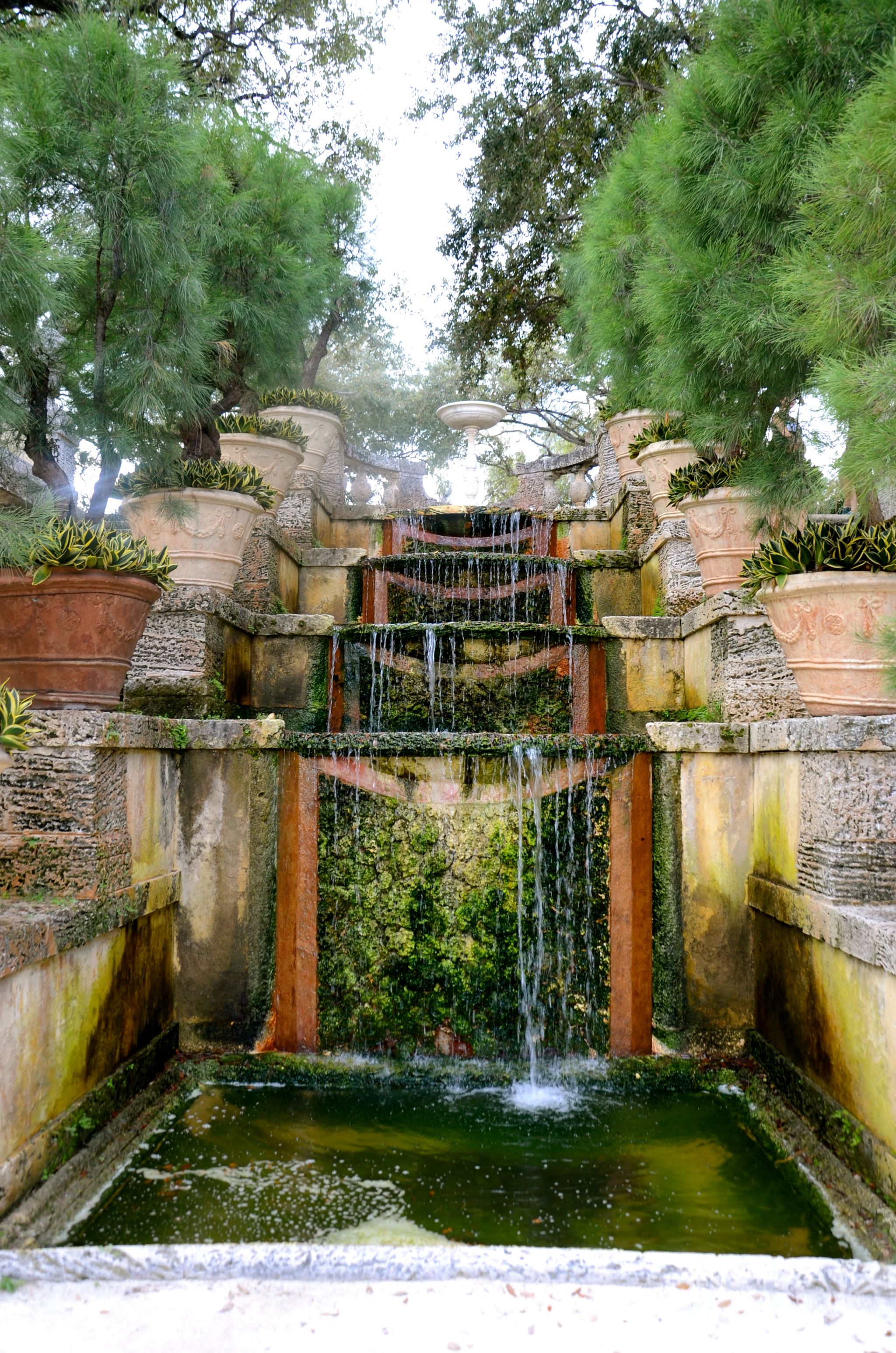 Vizcaya gardens in Miami