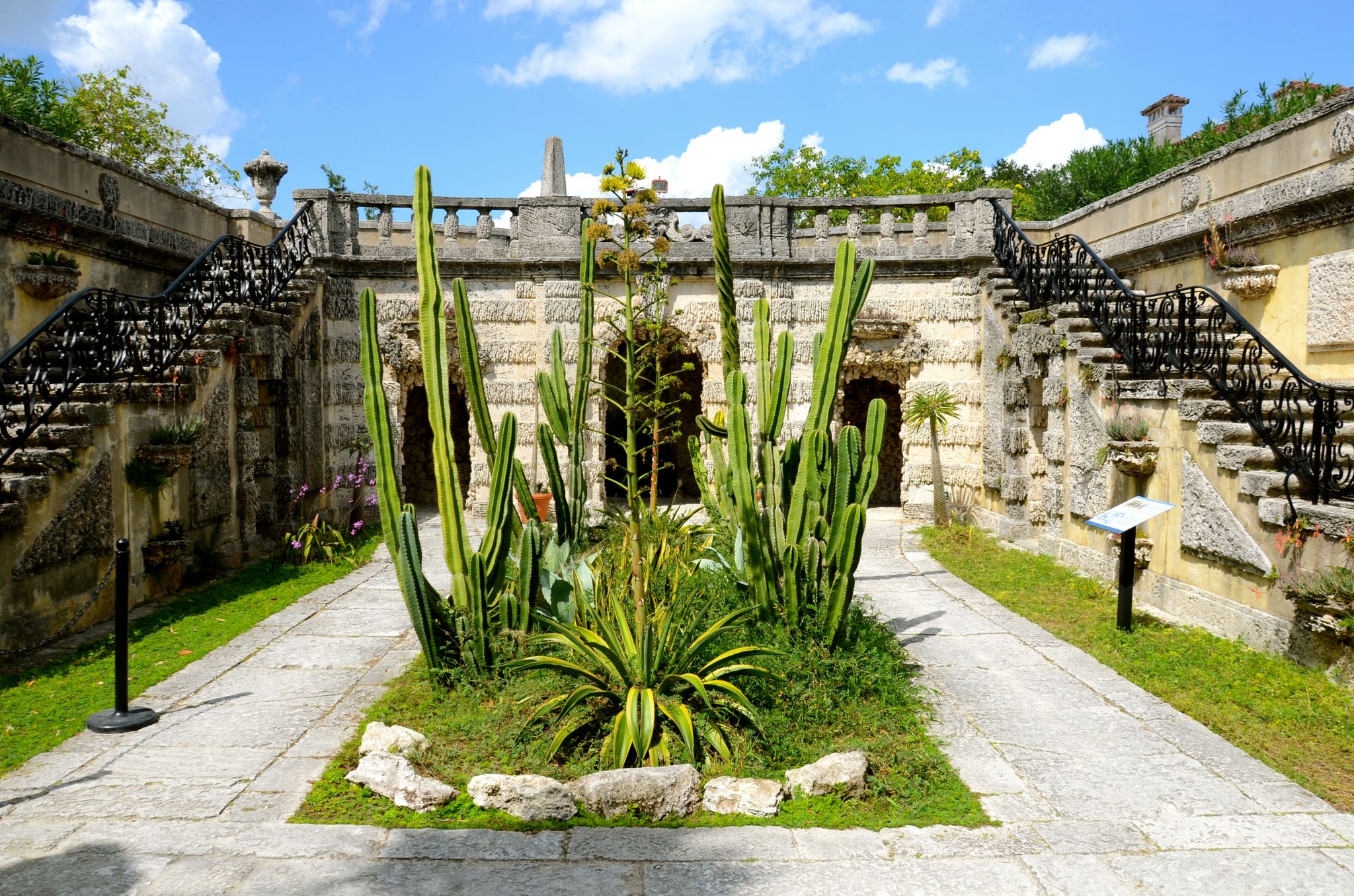 Vizcaya Gardens in Miami