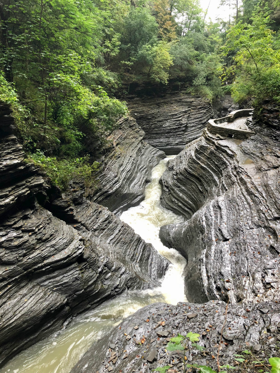 Cavern at Watkins Glen State Park in the Finger Lakes