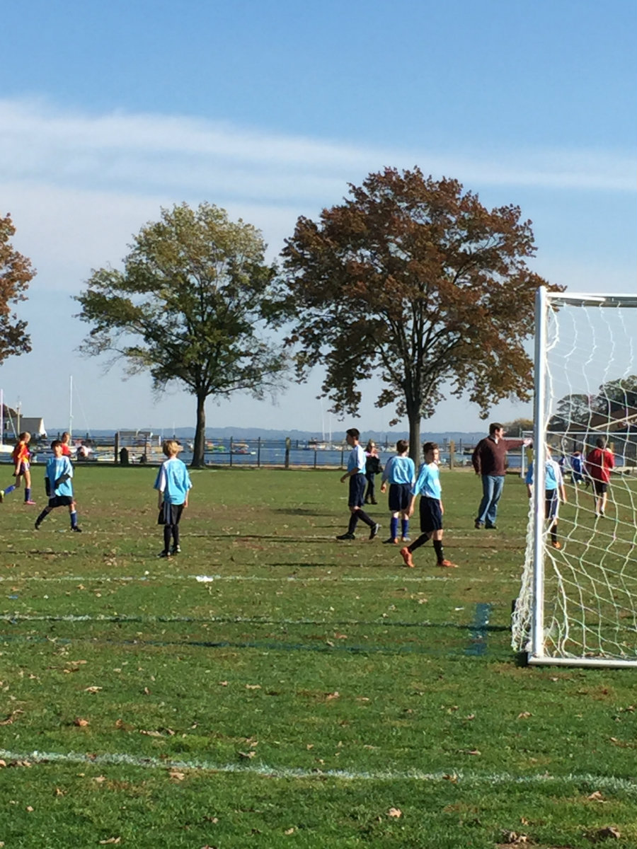 Sprots games taking place at Harbor Island Park in Mamaroneck