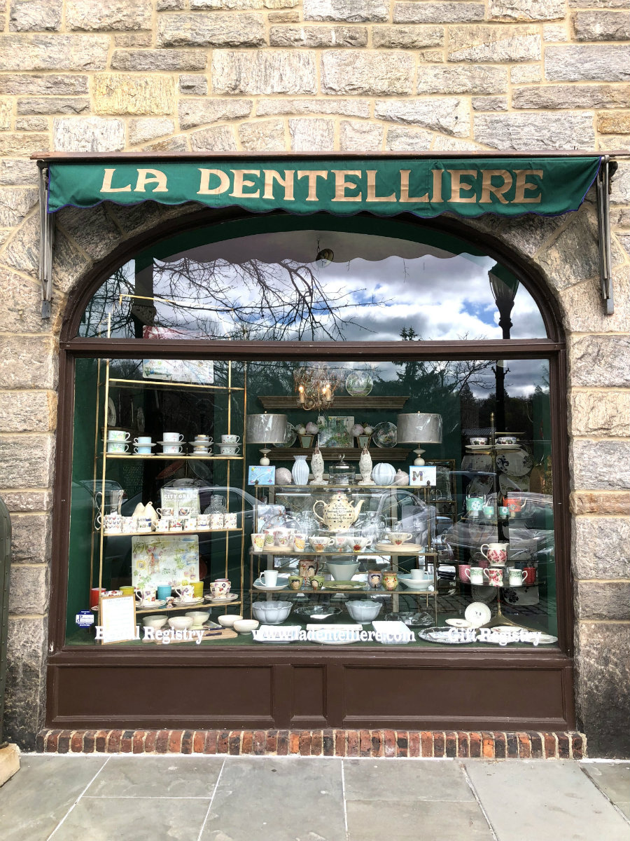 Shopping in the village of Scarsdale