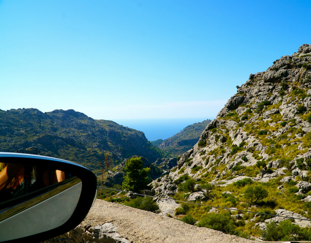 Driving in Mallorca