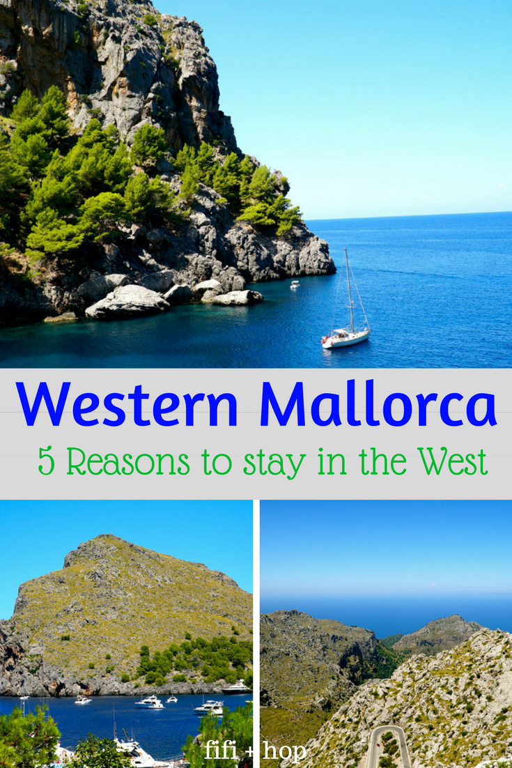 Western Mallorca: 5 Reasons to stay in the mountains in the West on the Spanish island. #westernmallorca #mallorca #mountains