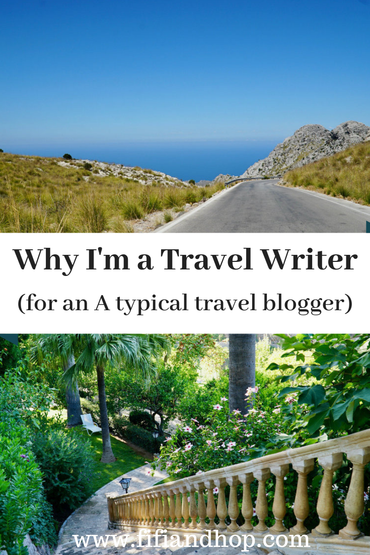 A self reflective look on why this a typical travel blogger is a travel writer