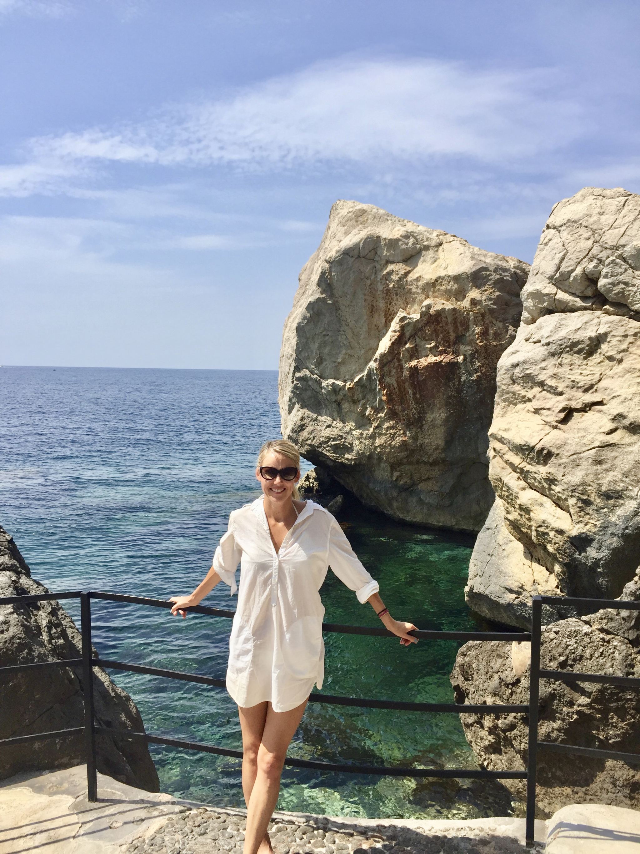 travel writer in Deia, Mallorca, Spain